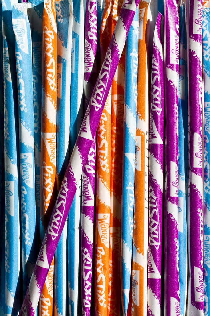 <p>Sure, Pixy Stix are basically just drinking sugar. Straight. But it was also the “it” snack that started the crazy sugar craze in the '60s.</p>