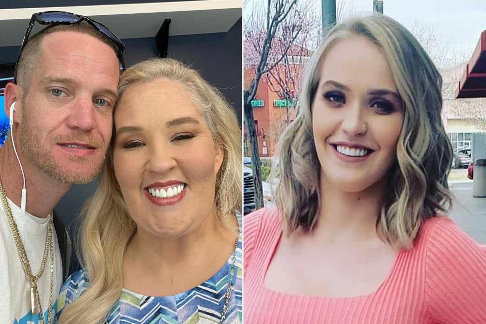 <p>Justin Stroud/ Instagram; Anna Cardwell/ Instagram</p>  Mama June Shannon and husband Justin Stroud (L), Anna 