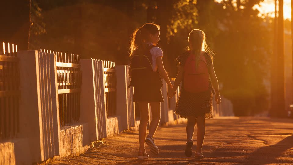 Children across the country are heading back to school during a dangerous heat wave. - uzhursky/iStockphoto/Getty Images