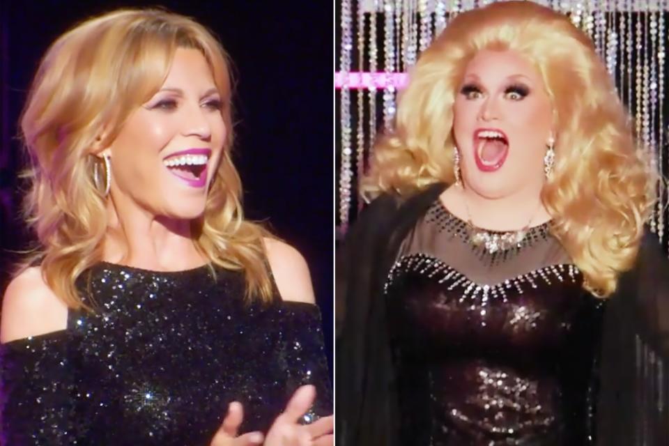 Vanna White and Jinkx Monsoon on 'RuPaul's Drag Race All Stars 7'