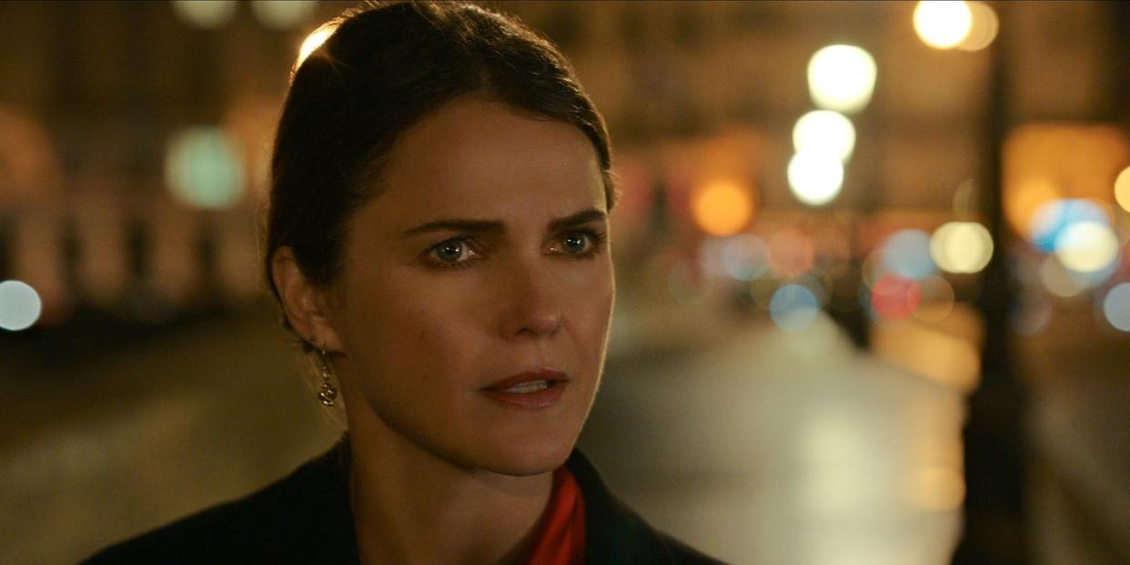 the diplomat keri russell as kate wyler in episode 108 of the diplomat cr courtesy of netflix © 2023