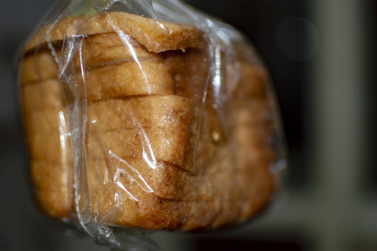 Packaged bread