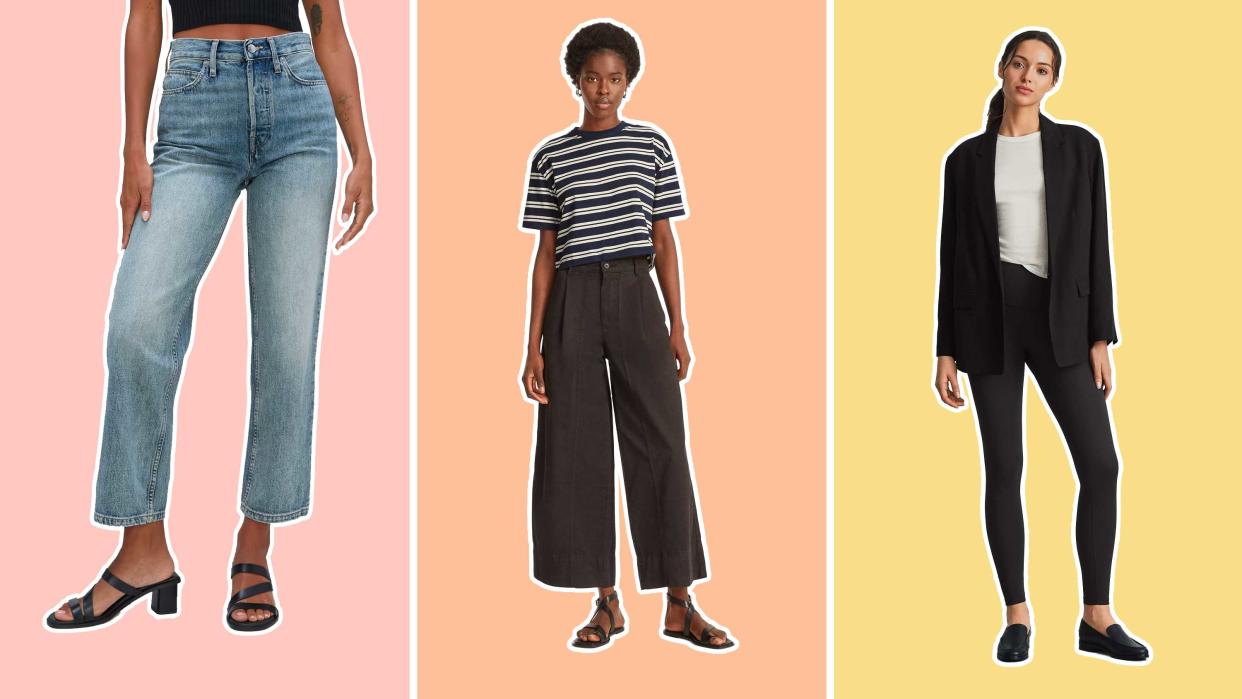 Save up to 70% on Everlane jeans, leggings, sweaters and more—shop the deals now.