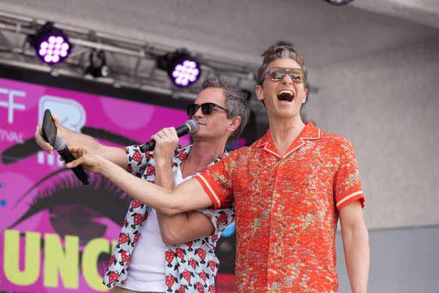 <p>World Red Eye</p> Neil Patrick Harris and David Burtka at SOBEWFF