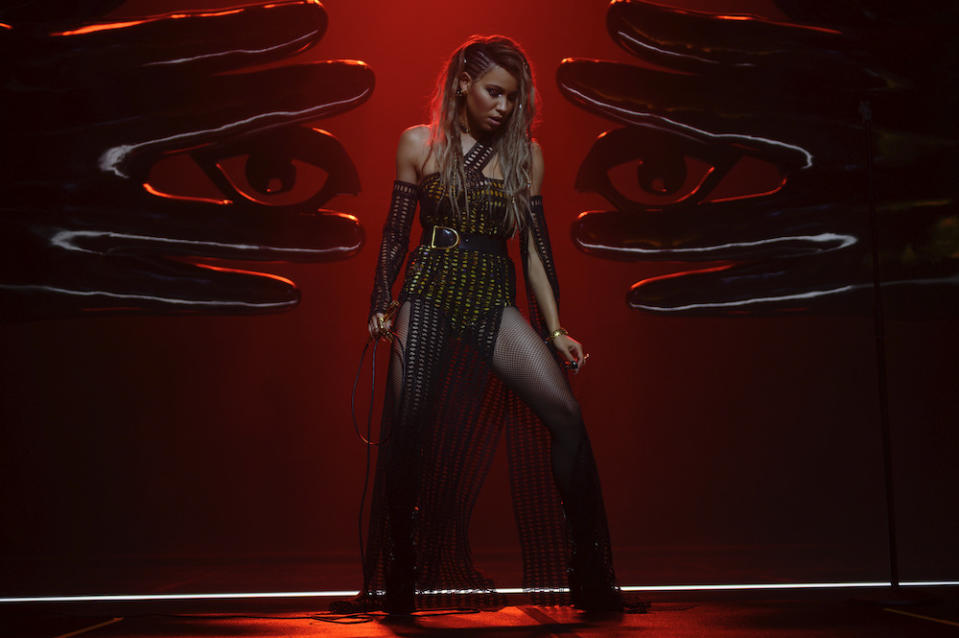 Dinah Lance (Jurnee Smollett-Bell) in Birds of Prey (PHOTO: Warner Bros Pictures)