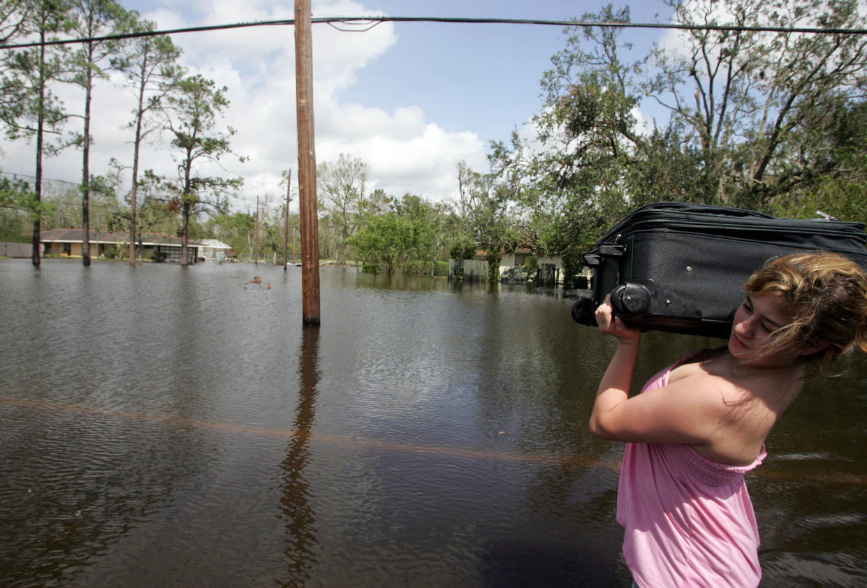 Hurricane Rita Louisiana flooding