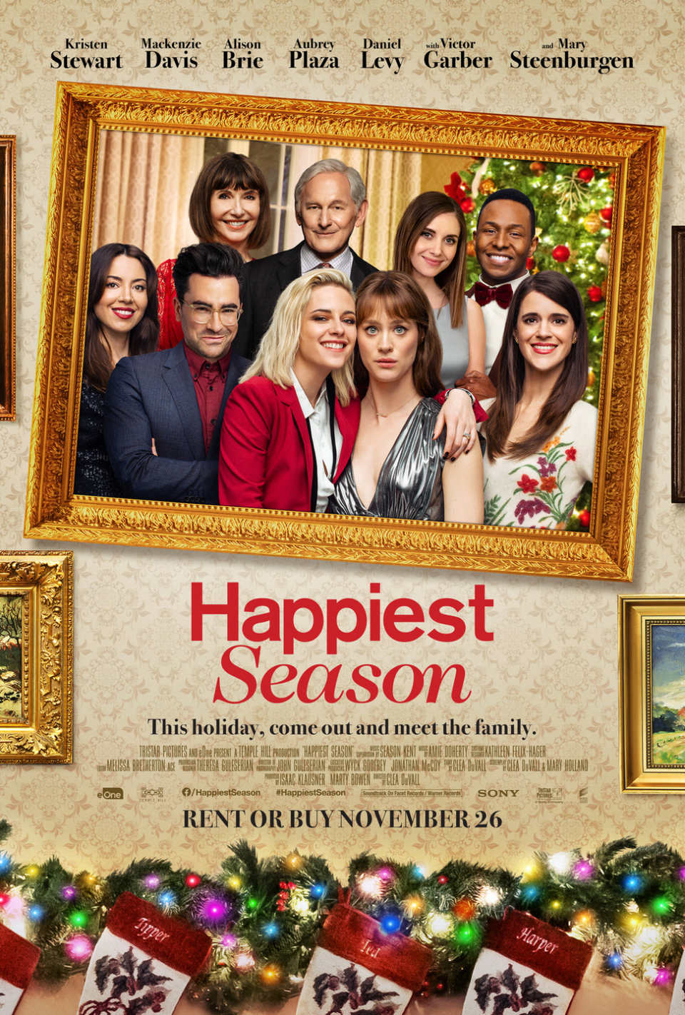 happiest season movie poster