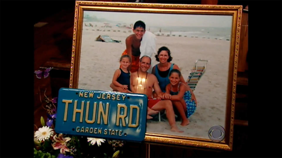 A memorial service for Ridgewood, N.J. father, husband, friend and neighbor Jon Vandevander, who was killed on 9/11.   / Credit: CBS News