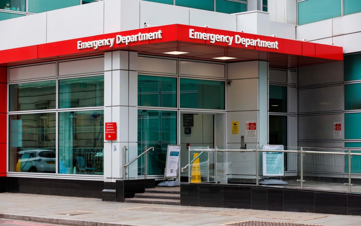 In February, 126,000 patients waited more than 12 hours from their arrival at A&E - Jamie Lorriman