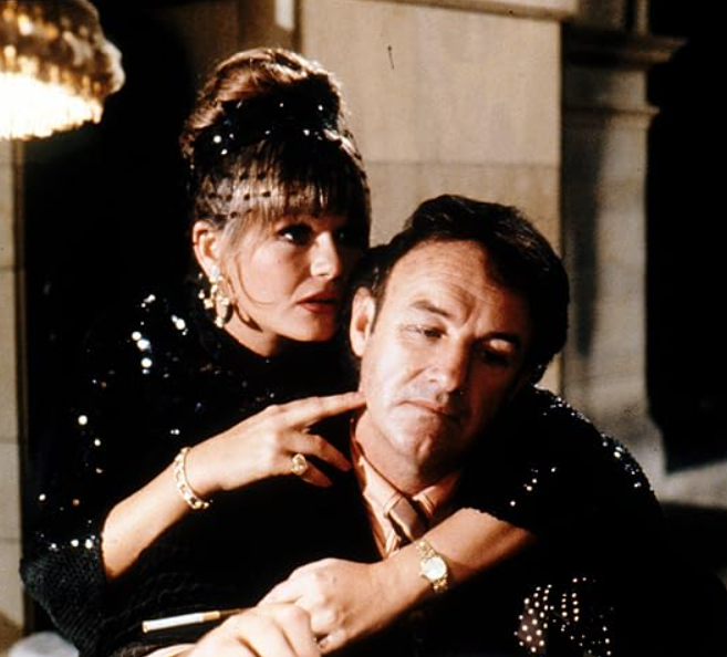 Hackman with co-star Valerie Perrine in <em>Superman</em>. Photo courtesy of imdb.com