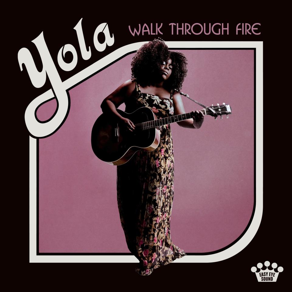 This image released by Easy Eye Sound shows "Walking Through Fire" by Yola, named one of the top ten albums of the year by the Associated Press. (Easy Eye Sound via AP)