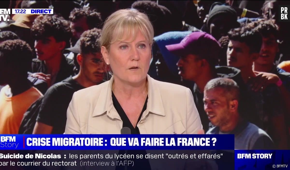 Vif accrochage entre Nadine Morano et un journaliste de BFMTV - BFMTV