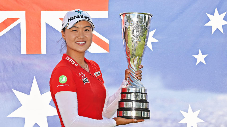 Seen here, Evian Championship winner Minjee Lee from Australia.