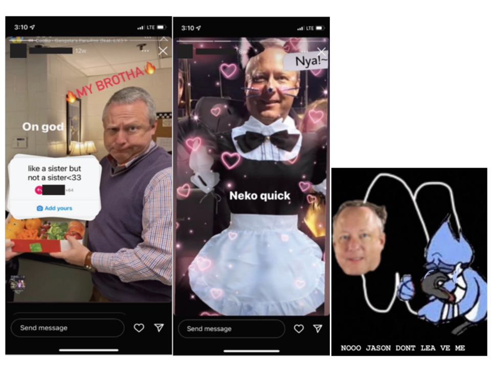 Instagram story postings made and reposted by an unnamed student that feature Tullahoma High School Principal Jason Quick are the center of the lawsuit.