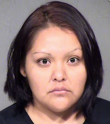 Colleen Manuelito, 28, is accused of leaving three small children in a car while she attended the Arizona State Fair.