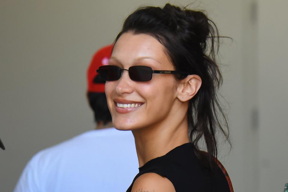 Bella Hadid Just Combined Three Early 2000s Staples in One Outfit