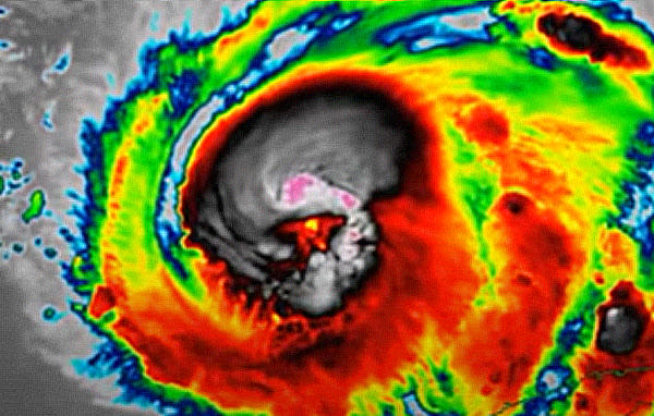 Hurricane Michael Skull