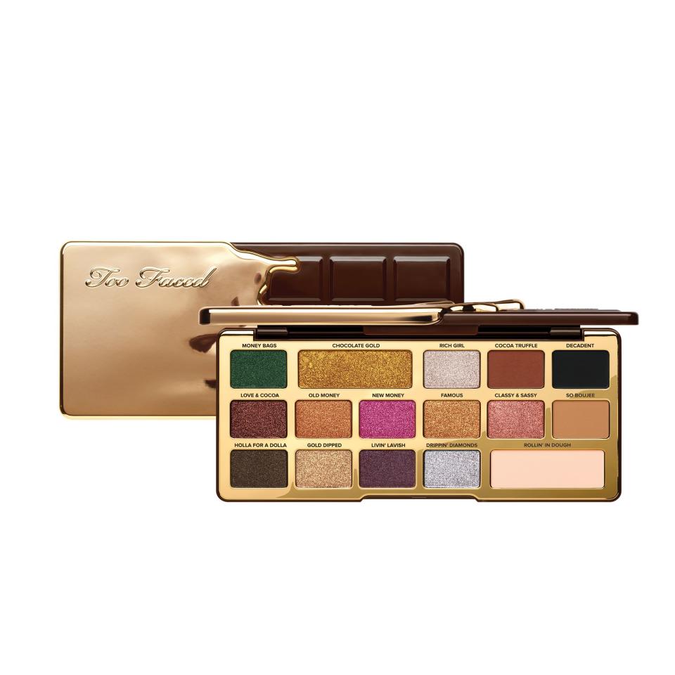 Too Faced Gold Chocolate Eyeshadow Palette