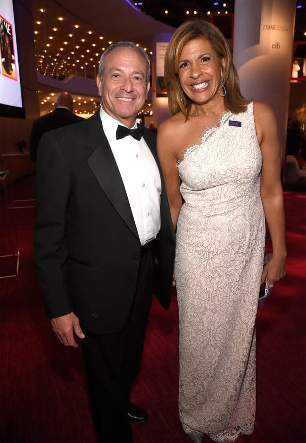Joel Schiffman and Hoda Kotb<p>Kevin Mazur/Getty Images for Time</p>