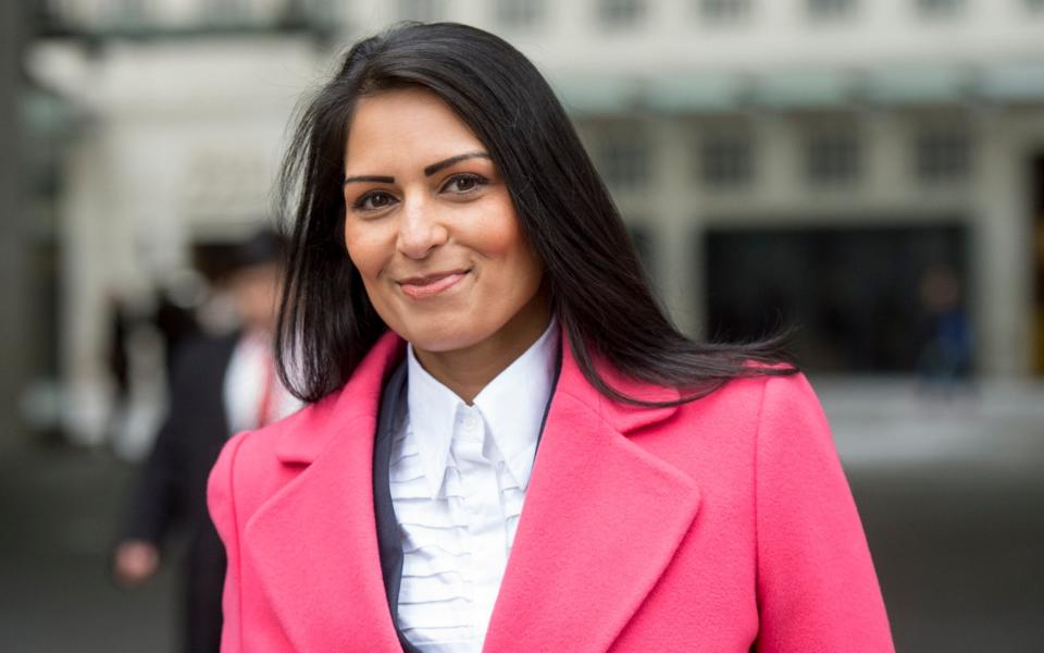 Priti Patel is the only female minister to have appeared on the Sunday shows since last March - Paul Grover