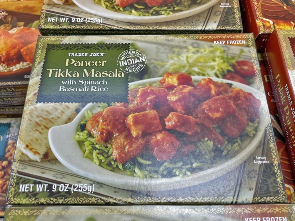 Paneer Tikka Masala from Trader Joe's.