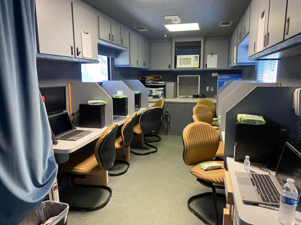 CareerSource Southwest Florida is deploying this mobile unit to help get people back to work.