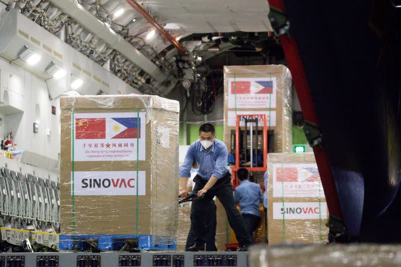 First shipment of COVID-19 vaccine arrives in Philippines