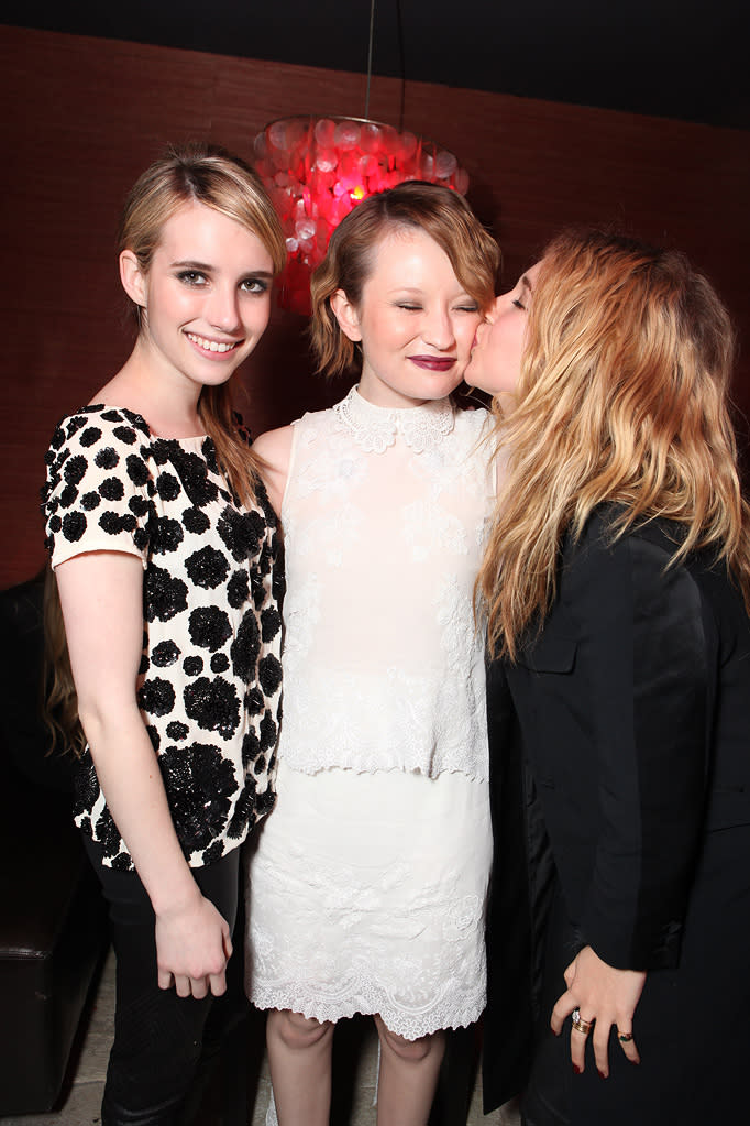 Sucker Punch 2011 LA Premiere Emma Roberts Emily Browning Juno Temple