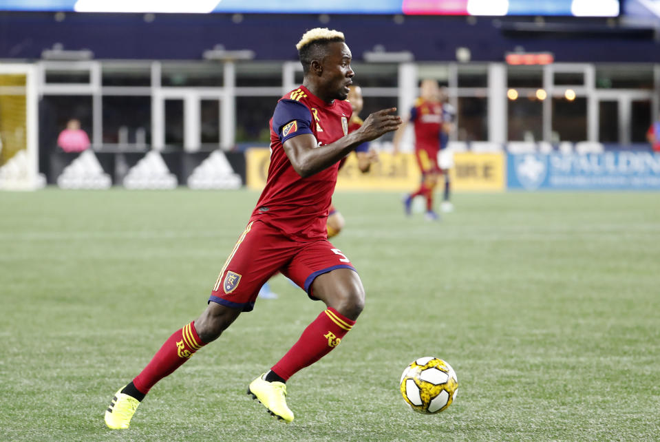 Real Salt Lake forward Sam Johnson