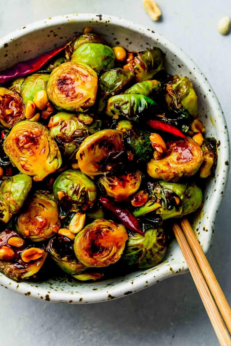 Kung Pao Brussels Sprouts