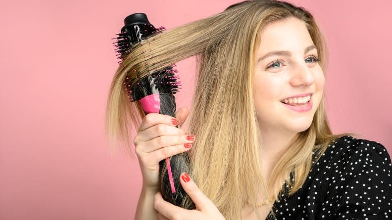 Trust us, the Revlon One-Step Hair Dryer and Volumizer will change mom's hair game.