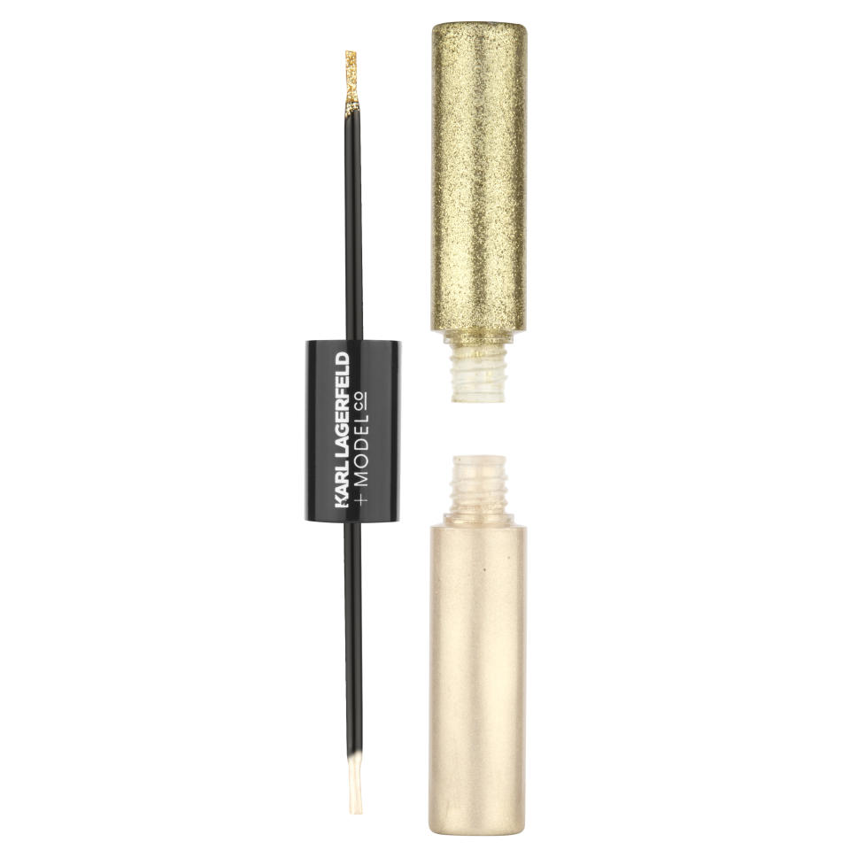 And this $32 liquid gold eyeliner duo. Photo: Supplied