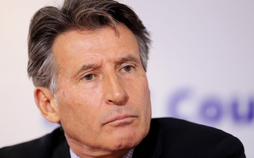IAAF President Lord Sebastian Coe attends a press conference  - Getty Images