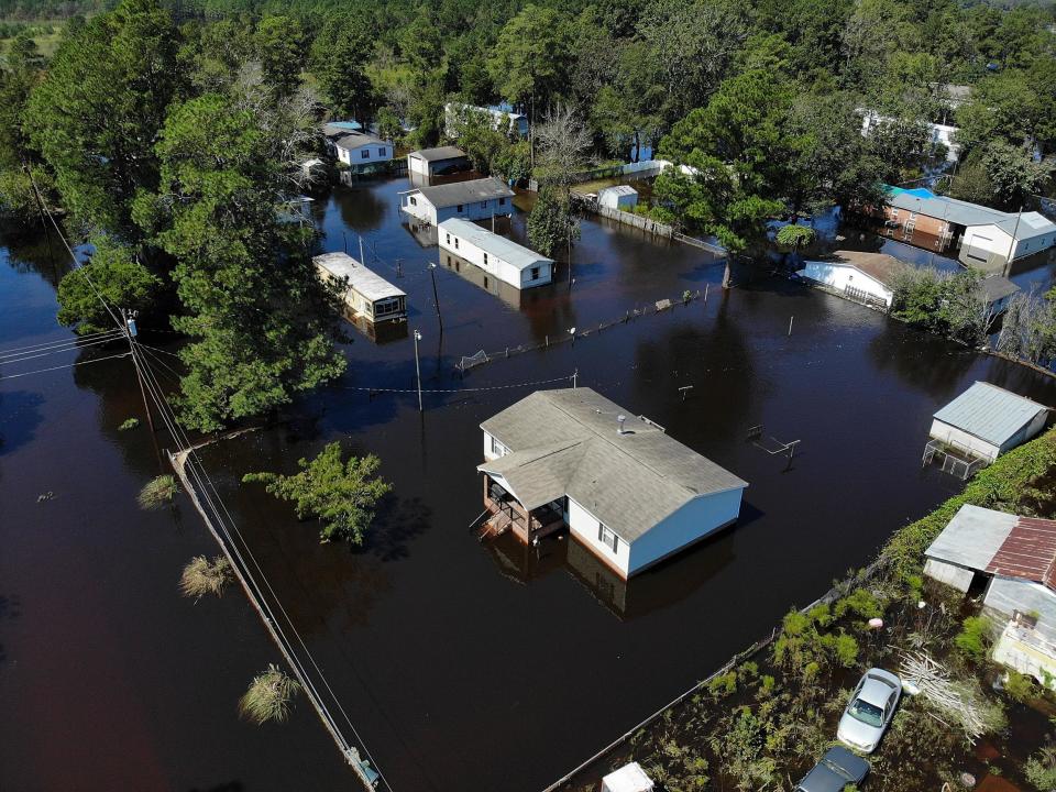 Climate change is increasing hurricanes, tropical storms and floods, according to a new study that looked at 120 years of data for the latest research to confirm a link between human activity and the dramatic rise of extreme weather events. Increased temperatures not only make heatwaves more extreme and wildfires more likely, they also tamper with weather patterns, making storms more intense. As part of the study, scientists looked at three storms in North Carolina from the past 20 years – hurricanes Floyd, Matthew and Florence. They found the probability of them occurring randomly in such a short period of time is just two per cent. “North Carolina has one of the highest impact zones of tropical cyclones in the world, and we have these carefully kept records that shows us that the last 20 years of precipitation events have been off the charts,” said Professor Hans Paerl, lead author of the study published in the journal Scientific Reports.The scientists analysed records of tropical cyclone landfalls and rainfall associated with Costal North Carolina storms since 1898. They found that six out of the seven largest hurricanes, tropical storms and floods occurred in the last 20 years. This frequency is probably caused by “increased moisture carrying capacity of tropical cyclones due to the warming climate”, the study said.As well as more storms, North Carolina has also experienced unprecedented levels of rainfall since the late 1990s. In the long term it has also seen an increase in rainfall from tropical storms over the past 120 years. This is increasingly problematic as the state is now home to more than 10.3 million people and climate change is already having a devastating impact on people’s lives. “The price we’re paying is that we’re having to cope with increasing levels of catastrophic flooding,” said Professor Paerl, from the University of North Carolina’s Institute of Marine Sciences. “Coastal watersheds are having to absorb more rain. Let’s go back to Hurricane Floyd in 1999, which flooded half of the coastal plain of North Carolina. Then, we had Hurricane Matthew in 2016. Just recently we had Hurricane Florence in 2018. These events are causing a huge amount of human suffering, economic and ecological damage.”Increased rainfall results in more runoff into coastal waters and estuaries. This results in organic matter and nutrient losses from soil erosion which results in damaging algal blooms. “We are in part responsible for what’s going on in the context of fossil fuel combustion emissions that are leading to global warming,” Prof Paerl said. “The ocean is a huge reservoir that is absorbing heat and seeing more evaporation. With more evaporation comes more rainfall.”At the end of last year, research found that extreme weather events cost the world billions of pounds in the previous 12 months. The report by Christian Aid identified 10 of the most expensive natural disasters that struck in 2018, all of which cost at least $1bn (£790m) each.The costs established for these events are likely to be underestimates, as they often only included insured losses and did not take into account long-term costs to productivity.