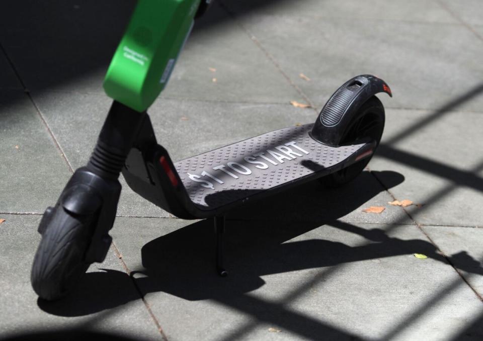 QAS has suggested the size of the wheels on Lime scooters could pose a risk. Source: Getty/file