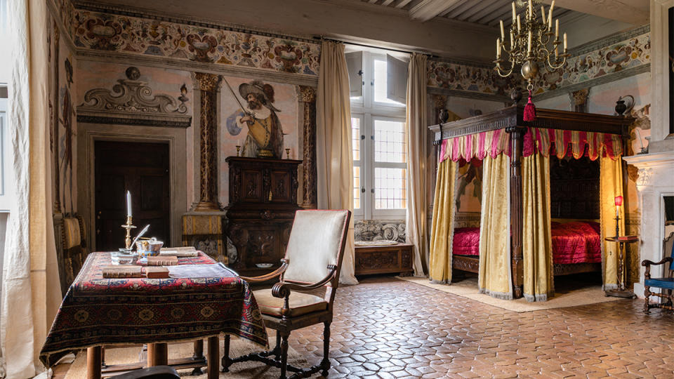 Château de Fléchères bedroom