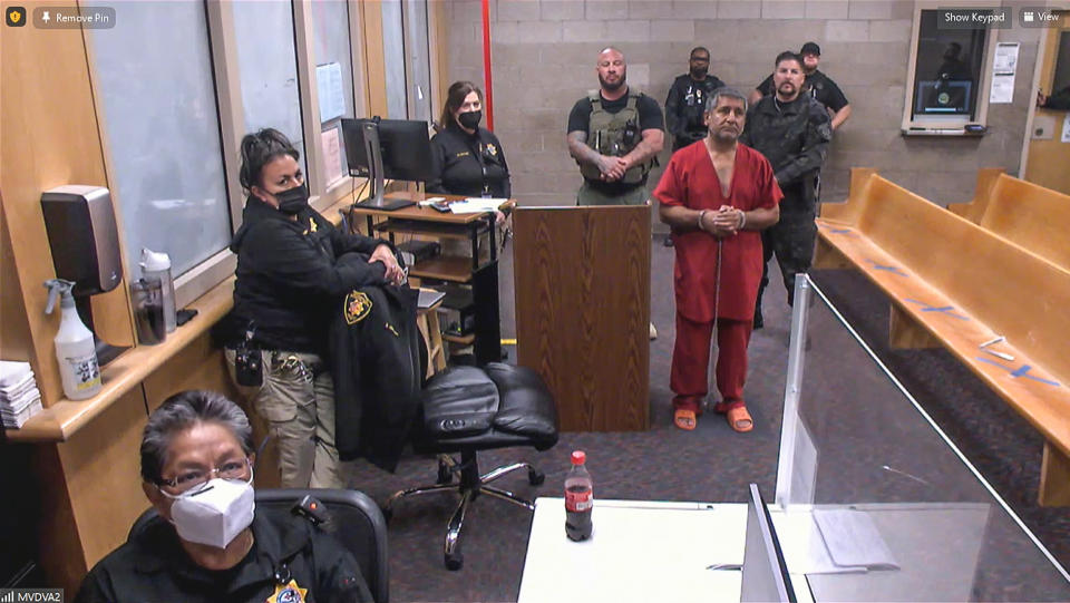 Muhammad Syed, 51, made his initial court appearance via Zoom. (Bernalillo County Metropolitan Court)