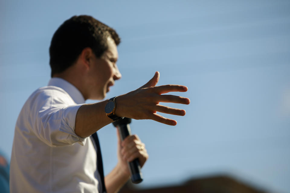 Buttigieg. (Photo: Jeremy Hogan/SOPA Images/LightRocket via Getty Images)