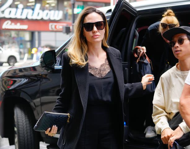 Angelina Jolie's White Dior Bag Brings A Fresh Take To One Of Her