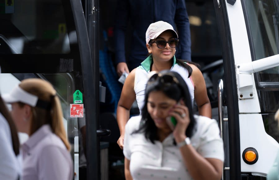 Megha Ganne of the United States prior to the Augusta National Women’s Amateur at Champions Retreat Golf Club, Monday, April 1, 2024. (Photo courtesy: ANGC)