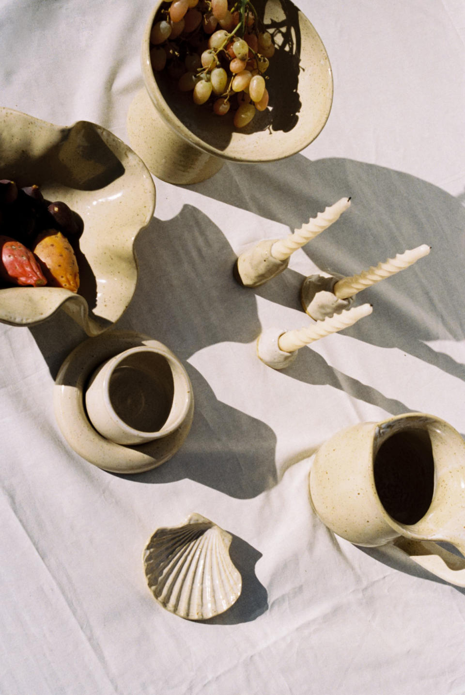 Ceramics developed with StudioBea.