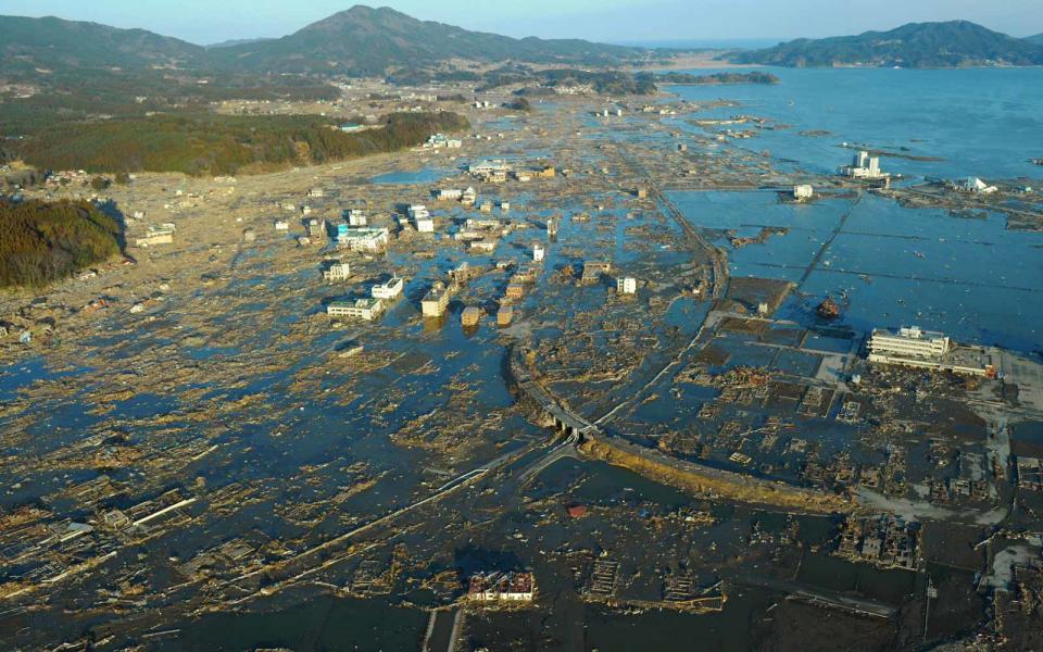 <b>Japan earthquake</b><p><br>On 11 March, the world was shocked by the news that a 9.0-magnitude earthquake had struck eastern Japan. The subsequent tsunami echoed similar devastation to the Indian Ocean earthquake of 2005.</p><p><br>After ten meter-high waves sent residents of the Sendai region fleeing inland, the rest of the Pacific Rim, including Hawaii, California, South America, Canada, Russia, Alaska and the entire US West Coast were put on high alert.</p><p><br> The fourth-biggest earthquake in history killed 15,000, injured 6,000, toppled homes and wrecked important infrastructure and on top of this Japan and the world faced a much bigger threat – a massive nuclear disaster. The 23-foot tsunami that had rolled through coastal areas in the Fukushima Prefecture had crippled Japan’s Fukushima Daichii plant, meaning that the country had to avert a nuclear crisis that was once put on the same scale of Russia’s Chernobyl.</p><p><br> Risking nuclear-induced cancers and radiological contamination, 50 technicians working in rotating shifts fought round the clock to assess the damage caused to the reactors spurred on by the earthquake, while other experts worked to cool down Uranium fuel rods. The earthquake and subsequent tsunami ended up causing $157bn worth of damage.</p>