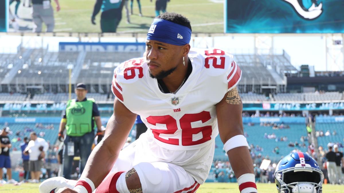 Saquon Barkley wants to have 'family reunion' with OBJ, hints at