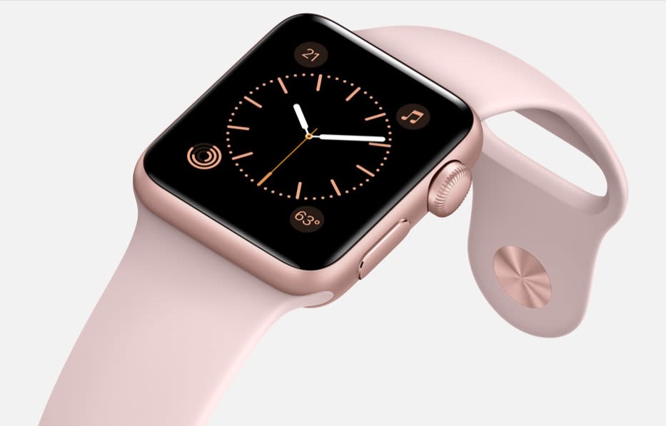 The Apple Watch has a more elegant design than the Fitbit Ionic.