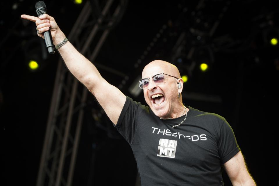  Richard Fairbrass of Right Said Fred performs live at Camp Bestival 2017 Lulworth Castle - Wareham. Picture date: Sunday 30th July 2017. Photo credit should read: David Jensen/EMPICS Entertainment