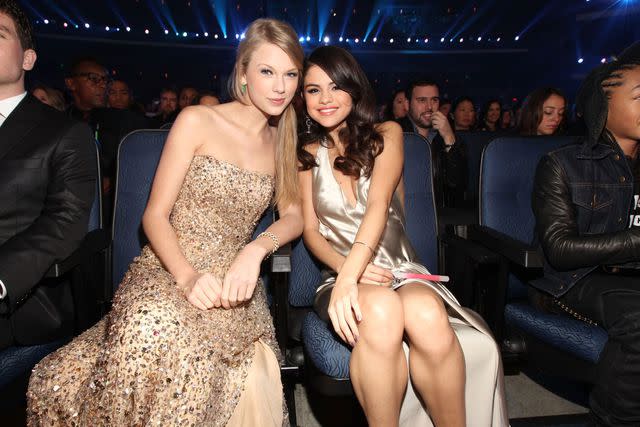 Christopher Polk/AMA2011/Getty for AMA Taylor Swift and Selena Gomez