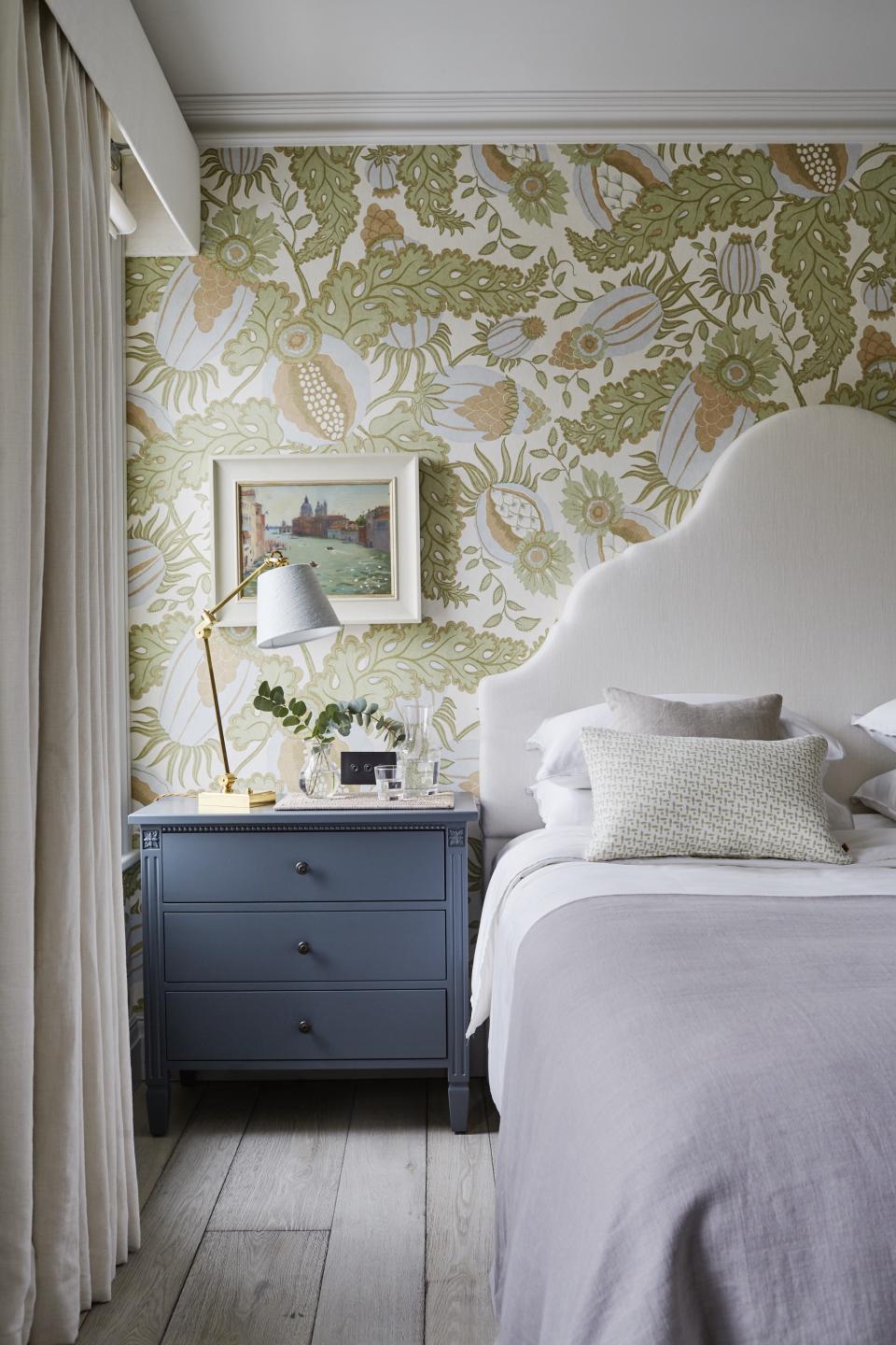 <p> If you want to give your home a modern farmhouse or country style, try to avoid blasts of neon or out-there animal prints. </p> <p> Take a leaf out of Emma Sims-Hilditch's design book. She says: 'At Sims Hilditch we aim to create interiors that are timeless, elegant, and built to last. For this reason, we usually try to steer clear of neon, or excessive animal print.' </p>