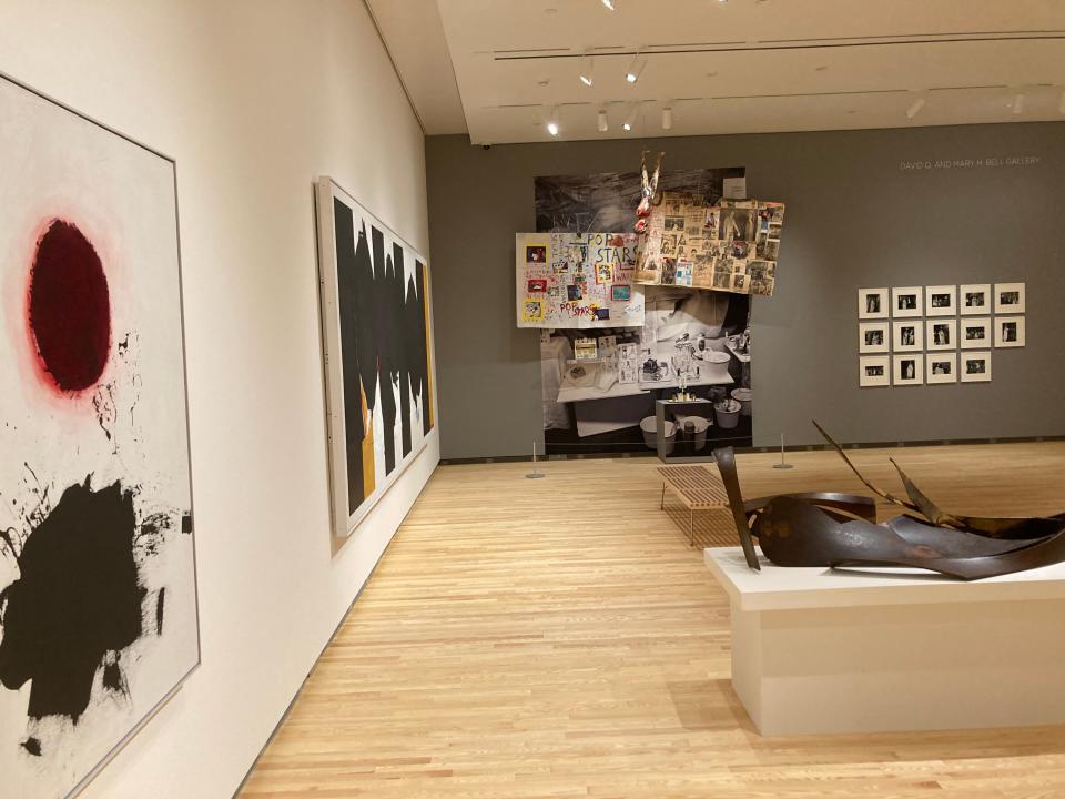 A look at the scope of art all on display in the same space at the new Stanley Museum of Art.