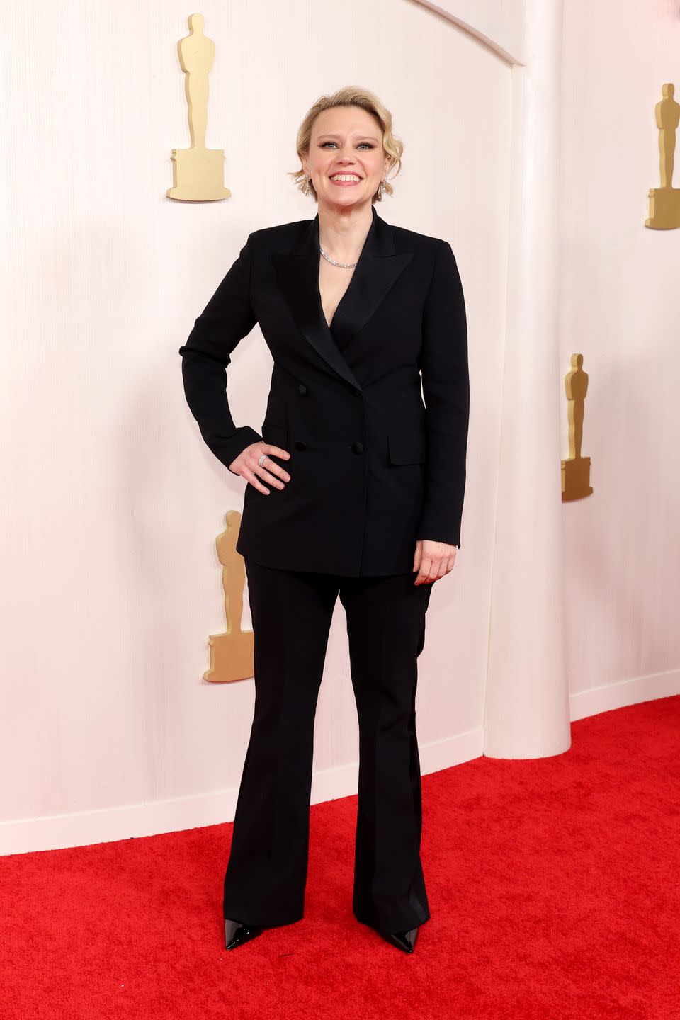 kate mckinnon, oscars 2024 red carpet