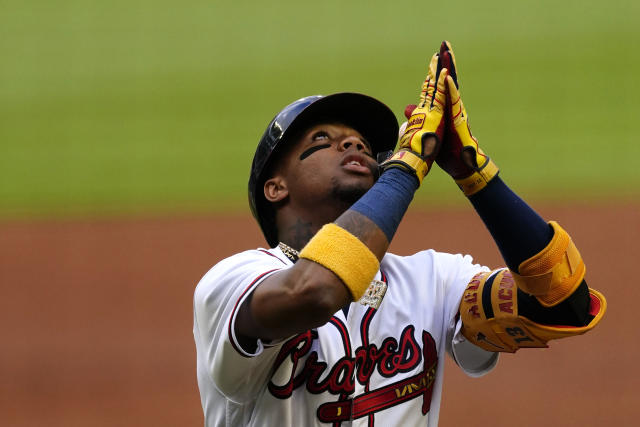 Albies hits 2 HRs, drives in 7 as Braves blast Mets 20-2 - The San Diego  Union-Tribune